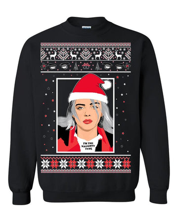 Billie Eillish Ugly sweater