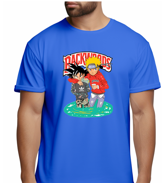 Dragon Ball x Naruto T-shirt