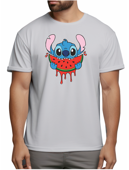 Stitch Eating Watermelon