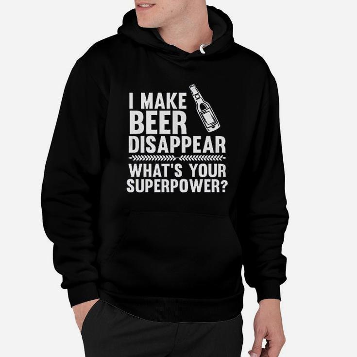 I make beer disappear hoodie