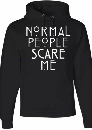 Normal people scare me hoodie